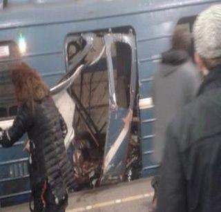 Explosion in the Metro in Russia, 10 dead and 50 injured | रशियात मेट्रोमध्ये स्फोट, १० ठार, ५० जखमी