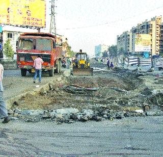 Road widening since tomorrow | रस्ता रुंदीकरण उद्यापासून