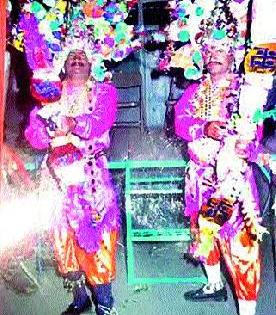Ramlila festival begins in Sindhana | कंधाणेत रामलीला उत्सवास प्रारंभ