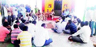 False round without counting | मोजणी न करता फौजफाटा परत False round without counting | मोजणी न करता फौजफाटा परत