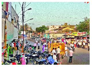 Single transportation from Kalvan city | कळवण शहरातून एकेरी वाहतूक Single transportation from Kalvan city | कळवण शहरातून एकेरी वाहतूक