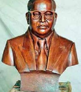 Statue of Babasaheb in Nagpur in America | नागपुरातील बाबासाहेबांचा पुतळा अमेरिकेत