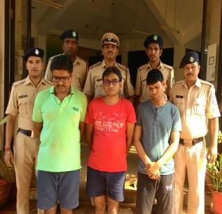 Three arrested in betting on IPL at Hanajnagar | हणजूण येथे आयपीएलवर बेटिंग घेणाऱ्या तिघांना अटक