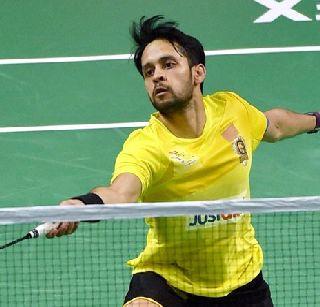 P. Kashyap defeats in semi-finals | पी. कश्यपची उप-उपांत्यपूर्व फेरीत धडक