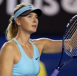 The ban on Maria Sharapova continues | मारिया शारापोवावरील बंदी उठविण्याच्या हालचाली सुरू