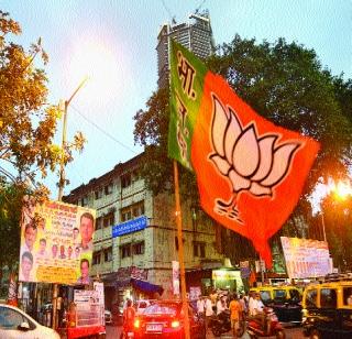 The BDD chawls became BJP-friendly | बीडीडी चाळी बनल्या भाजपामय