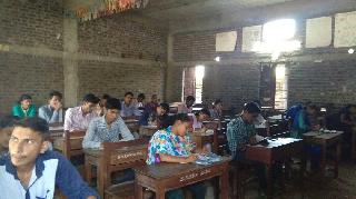 170 students for pre-examination examinations have given their results in the colonization exam | स्पर्धा परीक्षा पूर्व प्रशिक्षणासाठी १७० विद्यार्थ्यांनी दिली चाळणी परीक्षा 170 students for pre-examination examinations have given their results in the colonization exam | स्पर्धा परीक्षा पूर्व प्रशिक्षणासाठी १७० विद्यार्थ्यांनी दिली चाळणी परीक्षा