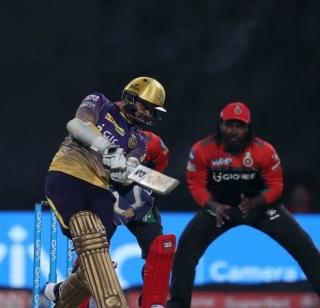 Royal Challengers thrashed Knight Riders for 131 | रॉयल चॅलेंजर्सचा भेदक मारा, नाइट रायडर्स 131 धावांत गारद