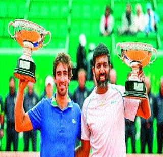 Bopanna-Cuevas won the title | बोपन्ना-क्युवासला जेतेपद