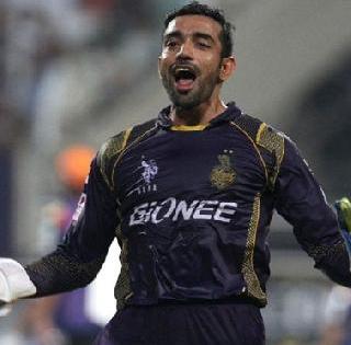 Robin Uthappa is equal to Dhoni's record | रॉबिन उथप्पाने केली धोनीच्या विक्रमाशी बरोबरी