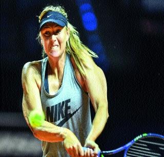 Sharapova's return to victory after doping ban | डोपिंग बंदीनंतर शारापोवाचे विजयी पुनरागमन