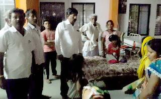 Patients injured on the fan | पंखा अंगावर पडल्याने रुग्ण जखमी Patients injured on the fan | पंखा अंगावर पडल्याने रुग्ण जखमी