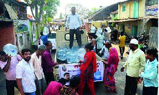 Wandering water for seven villages with Madhav Nagar | माधवनगरसह सात गावांत पाण्यासाठी भटकंती