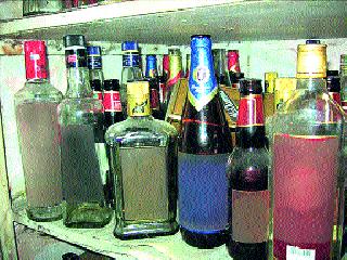 Alcohol sales drop by 50 percent in the district | जिल्ह्यात दारू विक्रीत ५० टक्के घट Alcohol sales drop by 50 percent in the district | जिल्ह्यात दारू विक्रीत ५० टक्के घट