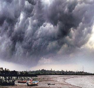 Mumbai cloudy, chances of windy rain in the state | मुंबई ढगाळ, राज्यात वादळी पावसाची शक्यता Mumbai cloudy, chances of windy rain in the state | मुंबई ढगाळ, राज्यात वादळी पावसाची शक्यता