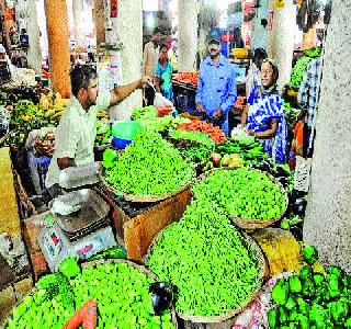 Chilli, potato, carrot expensive | मिरची, बटाटा, गाजर महागले