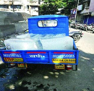 Blast 21,000 kg of ice in 9 days | ९ दिवसांत २१ हजार किलो बर्फ नष्ट