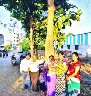 Planting of the tree on the birthday of a 'Sattaka' | पुतण्याच्या जन्मादिवशी झाडे लावून जीवनाचेही ‘सार्थक’ Planting of the tree on the birthday of a 'Sattaka' | पुतण्याच्या जन्मादिवशी झाडे लावून जीवनाचेही ‘सार्थक’