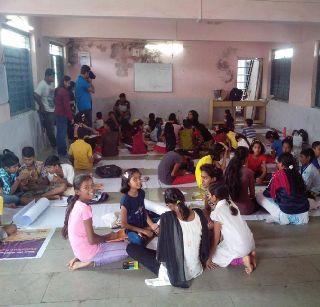 Parallel school for the out-of-school children | शाळाबाह्य मुलांसाठी तरुणाची समांतर शाळा