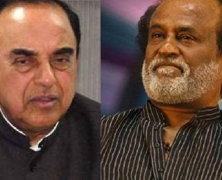 Rajinikanth is a great idiot and an idiot: Subramaniam Swamy | रजनीकांत हा महामूर्ख आणि आडाणी: सुब्रमण्यम स्वामी