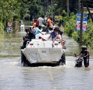 119 die in Sri Lankan Mahamah and 150 missing | श्रीलंकेतील महापुरात 119 जणांचा मृत्यू तर 150 बेपत्ता