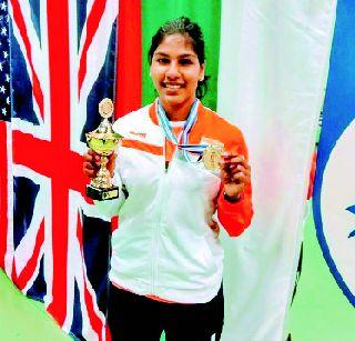 India's Bhawani Devi gold in Turunoi Satellite Fencing | तुरनोई सॅटेलाइट तलवारबाजीत भारताच्या भवानीदेवीला सुवर्ण