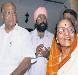 Do not say for President's post, Sharad Pawar's advice to Pratibhatai Patil | राष्ट्रपतीपदासाठी नाही म्हणू नका, प्रतिभाताई पाटील यांचा शरद पवारांना सल्ला