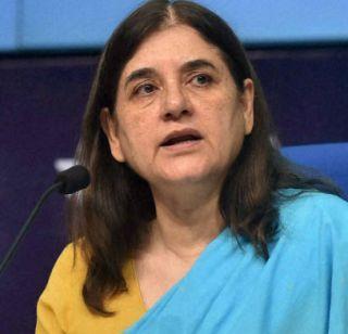 Maneka Gandhi admitted to AIIMS hospital | मनेका गांधी एम्स रुग्णालयात दाखल