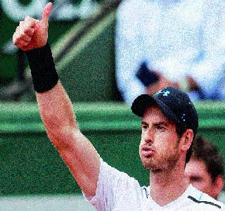 French Open: Murray third round | फ्रेंच ओपन : मरे तिसऱ्या फेरीत