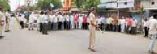 Successful in rural areas | ग्रामीण भागात बंद यशस्वी Successful in rural areas | ग्रामीण भागात बंद यशस्वी