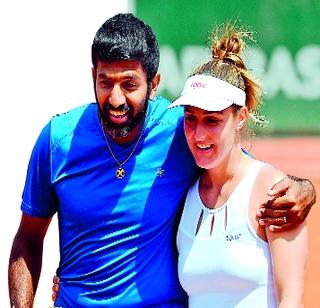 Bopanna's first grand slam title | बोपन्नाचे पहिले ग्रॅण्डस्लॅम विजेतेपद