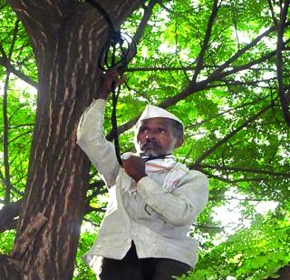 Farmer's suicide attempt in the Collector's office | जिल्हाधिकारी कार्यालयात शेतकऱ्याचा आत्महत्येचा प्रयत्न