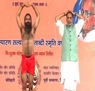 Agree answer to the farmers' farmer question, say yoga! | शेतकरी प्रश्नावर केंद्रीय कृषीमंत्र्यांचं अजब उत्तर, म्हणे योगा करा !