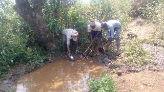 Chavanwadi villagers get water questionnaire | चव्हाणवाडी ग्रामस्थांचा पाणीप्रश्न निकाली