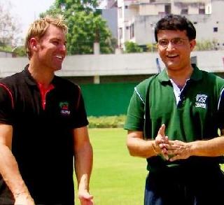 Shane Warne wins Sourav Ganguly | सौरव गांगुलीसोबतची पैज हरला शेन वॉर्न