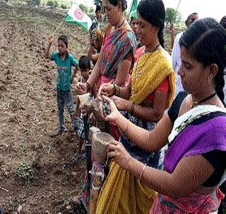 Sowing self-respect stones in Khamgaon! | खामगावात स्वाभीमानीची दगड पेरणी!