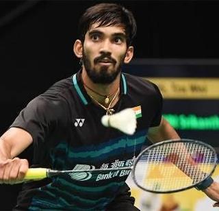 Srikantan won the men's singles title of Indonesia Super Series Premier | श्रीकांतनं इंडोनेशिया सुपर सीरिज प्रीमिअरच्या पुरुष एकेरीचं पटकावलं जेतेपद