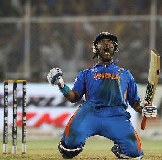 Yuvraj's World Cup win in the final match | अंतिम सामन्यात उतरताच युवराजची विश्वविक्रमाला गवसणी