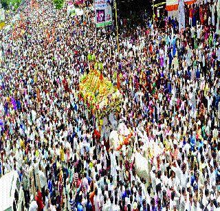 Palkhi Ceremony filed in Pune | पालखी सोहळा पुण्यनगरीत दाखल