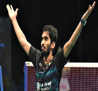 Olympic champion Srikanth captures Australian Open | ऑलिम्पिक विजेत्याचा धुव्वा उडवत श्रीकांतचा ऑस्ट्रेलियन ओपनवर कब्जा