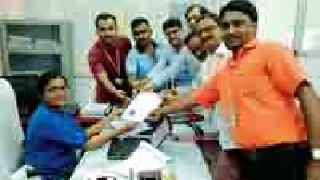 Request for Ordnance Workers Union to meet the demands | मागण्यांच्या पूर्ततेसाठी आयुध कामगार संघाचे निवेदन Request for Ordnance Workers Union to meet the demands | मागण्यांच्या पूर्ततेसाठी आयुध कामगार संघाचे निवेदन