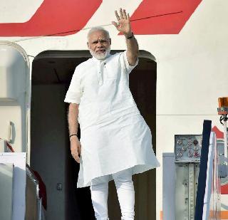 In 95 hours, three countries, 33-hour air travel, Modi's busiest visit till date | 95 तासात तीन देश, 33 तासांचा विमान प्रवास, मोदींचा आतापर्यंतचा सर्वात व्यस्त दौरा