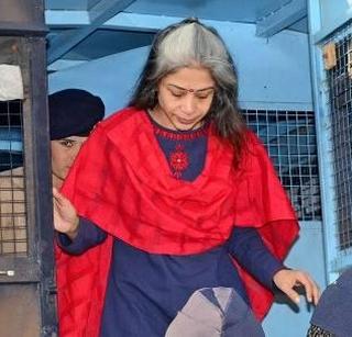 Indrani was afraid to see the police's radar | पोलिसांचे रौद्ररूप पाहून इंद्राणी घाबरली