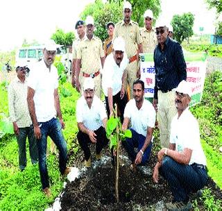 Ganjala Green Maharashtra's alarm in the district! | जिल्ह्यात गुंजला हरित महाराष्ट्राचा गजर!