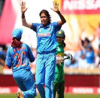 India beat Pakistan by 95 runs in ICC Women's World Cup | आयसीसी महिला विश्वचषकात भारताचा पाकिस्तानवर 95 धावांनी शानदार विजय