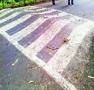 The speed control strategy should still be there | गतिरोधकांचे धोरण अजून हवेतच The speed control strategy should still be there | गतिरोधकांचे धोरण अजून हवेतच