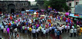 Nagar Pradakshina in the Gaza of Gyanoba Mauli | ‘ज्ञानोबा माउली’च्या गजरात नगरप्रदक्षिणा