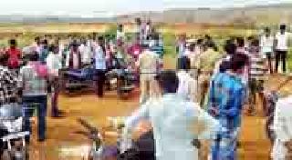 Minor movement of the Wakoli project affected | वेकोलि प्रकल्पग्रस्तांचे खाण बंद आंदोलन Minor movement of the Wakoli project affected | वेकोलि प्रकल्पग्रस्तांचे खाण बंद आंदोलन