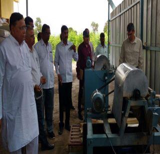 Inspection of banana processing project from Germany Institute | जर्मनीच्या संस्थेकडून केळी प्रक्रिया प्रकल्पाची पाहणी