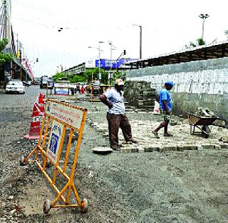 Accelerated repair work on Sion-Panvel highway | सायन-पनवेल महामार्गावरील दुरूस्तीच्या कामाला अखेर मिळाली गती